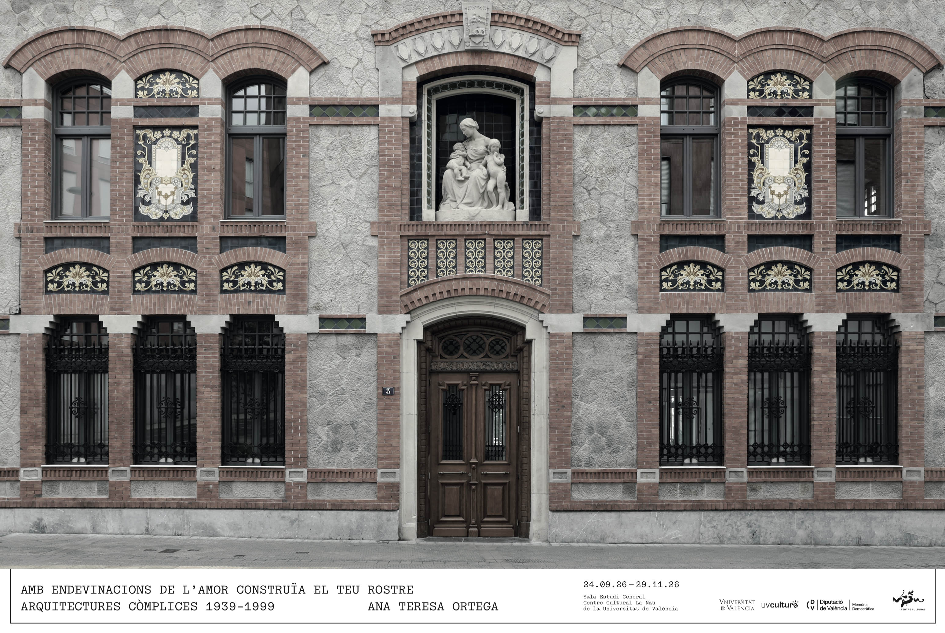 Visita comentada a la exposición Con adivinaciones del amor, construía tu rostro. Ana Teresa Ortega